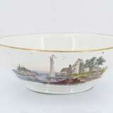 Bowl with landscape paintings - photo 3