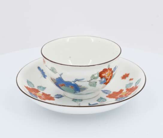 Tea bowl and saucer with Kakiemon dékor - photo 2