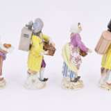 12 figurines from a series "Cris de Paris" - фото 7