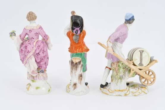 11 figurines from a series "Cris de Paris" - Foto 6