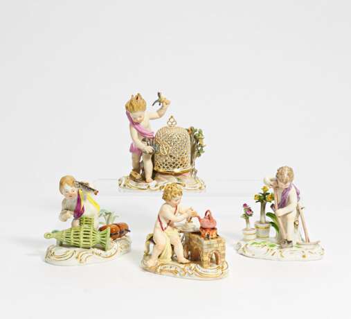 Porcelain figurines "4 Elements" - photo 1