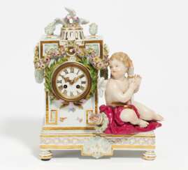 Table clock with Cupid