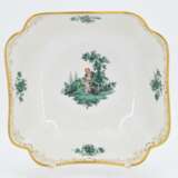 Dinner service with green Watteau scenes - фото 2