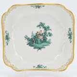 Dinner service with green Watteau scenes - фото 5