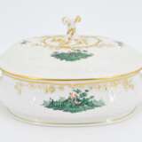 Dinner service with green Watteau scenes - photo 8