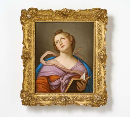 Porcelain painting of Saint Cecilia - фото 1