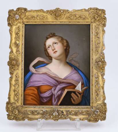 Porcelain painting of Saint Cecilia - фото 2