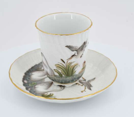 Cup and saucer from the Swan Service - photo 3