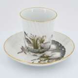 Cup and saucer from the Swan Service - photo 5