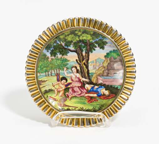 Small bowl depicting "Armida and Rinaldo" - Foto 1