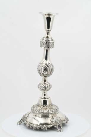Pair of candlesticks with grape and vine décor - фото 7