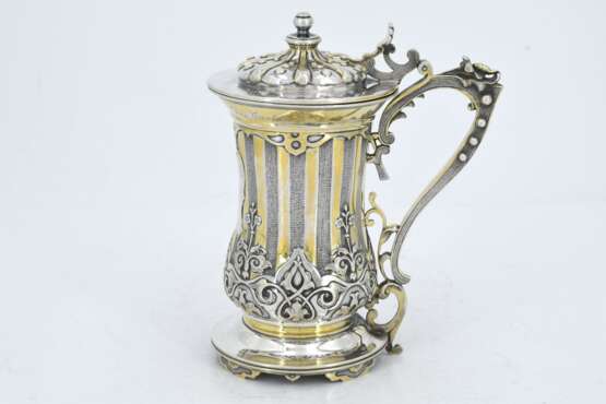 Small silver tankard with dedication Tsar Alexander II to Thomas H. Seymour - photo 2