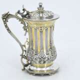 Small silver tankard with dedication Tsar Alexander II to Thomas H. Seymour - photo 4