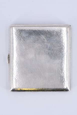 Cigarette case set with gemstones - фото 3