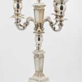 Pair of five-armed girandoles with pearl ornament - Foto 2