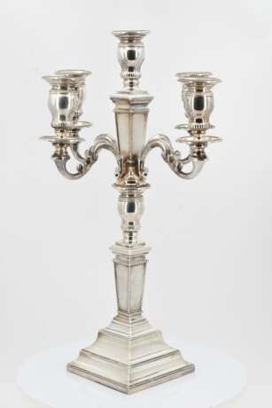 Pair of five-armed girandoles with pearl ornament - Foto 6