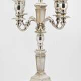 Pair of five-armed girandoles with pearl ornament - фото 8