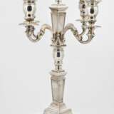 Pair of five-armed girandoles with pearl ornament - фото 9