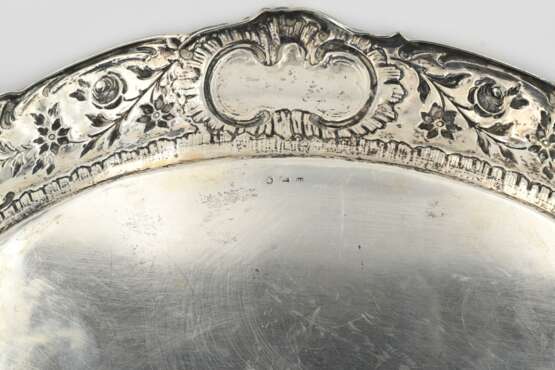 Large, oval Rococo style tray - фото 4
