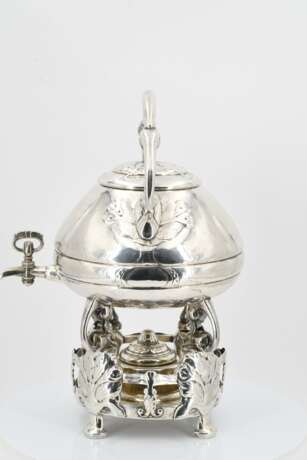Art Nouveau kettle on rechaud - фото 8