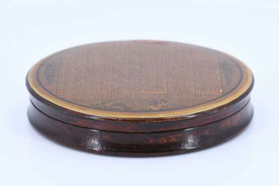 Round box with calendar from the year 1836 - photo 4