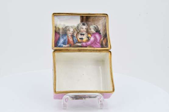 Snuff box with Watteau scenes - Foto 7