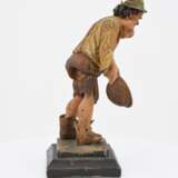 Jointed figurine of a farmer - photo 5