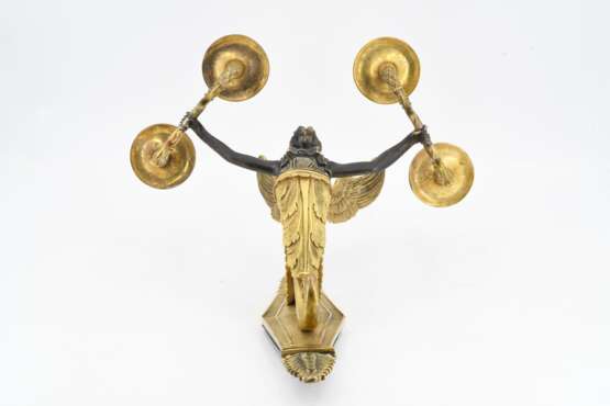 Pair of Empire wall lamps with Victorias - photo 3
