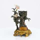 Pair of candelabra with Chinese figurines - Foto 11