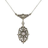Historical Diamond-Pendant Necklace - photo 2