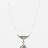Historical Diamond-Pendant Necklace - photo 3