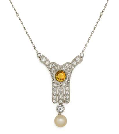 Diamond-Pendant-Necklace - photo 1