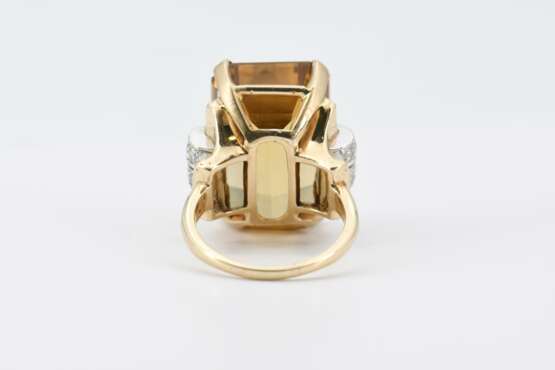Citrine-Diamond-Ring - photo 4