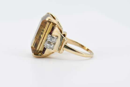 Citrine-Diamond-Ring - photo 5