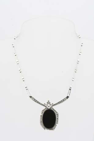 Opal-Diamond-Necklace - фото 4