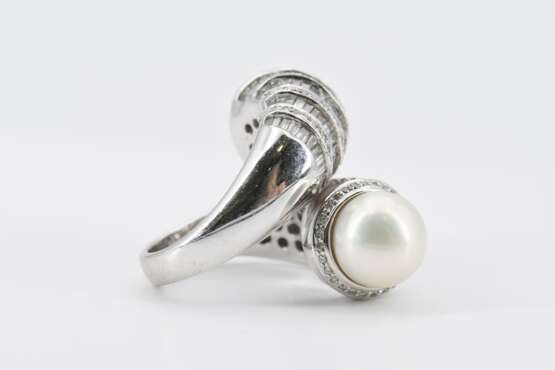 Pearl-Diamond-Ring - photo 3