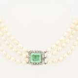 Pearl-Emerald-Necklace - фото 3