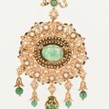 Gemstone-Diamond-Pendant Necklace - фото 5