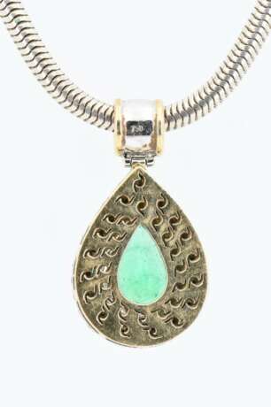 Emerald-Diamond-Pendant - photo 5