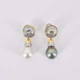 Diamond-Pearl-Ear-Pendants - фото 2