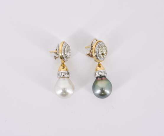 Diamond-Pearl-Ear-Pendants - фото 3