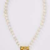 Citrine-Pearl-Necklace - фото 3