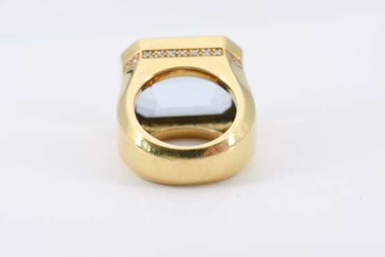 Aquamarine-Diamond-Ring - photo 4