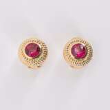 Rubellite-Ear Clip Ons - photo 2