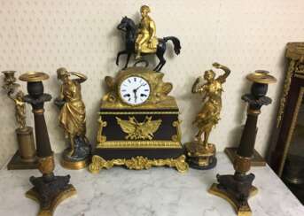 Часы каминные "Наполеон", начало XIX века