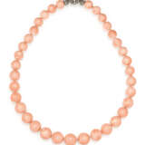 Coral-Diamond-Necklace - фото 2