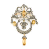 Topaz-Diamond-Brooch - Foto 1