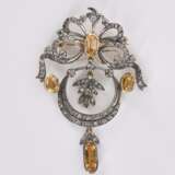 Topaz-Diamond-Brooch - Foto 2