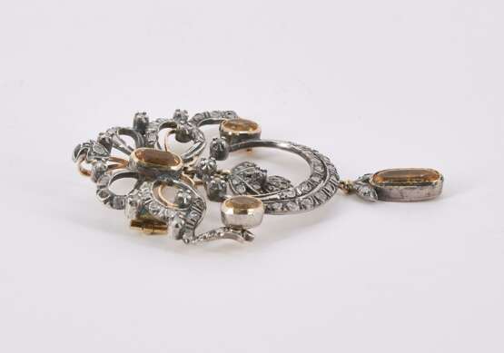 Topaz-Diamond-Brooch - Foto 4