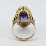 Amethyst-Diamond-Ring - Foto 4